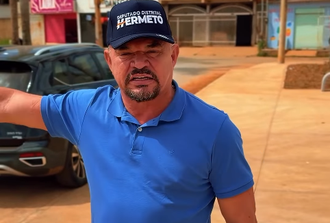 Deputado Hermeto denuncia roubo de fiação na nova Praça da Vila Cauhy