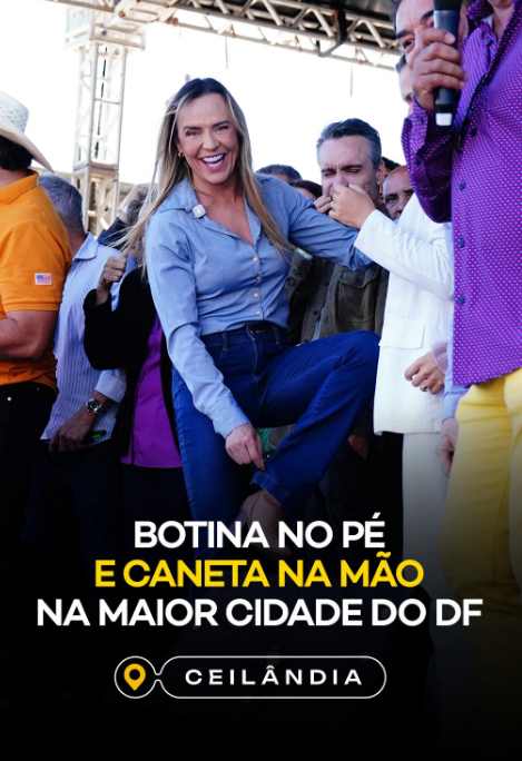 Governadora Celina Leão reforça compromisso com a população durante agenda em Ceilândia