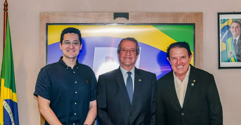 Agaciel Maia e Joaquim Roriz Neto firmam parceria para fortalecer o PL e desenvolver o DF