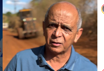 Deputado Pepa fiscaliza obra de pavimentação no Núcleo Rural Vale Verde