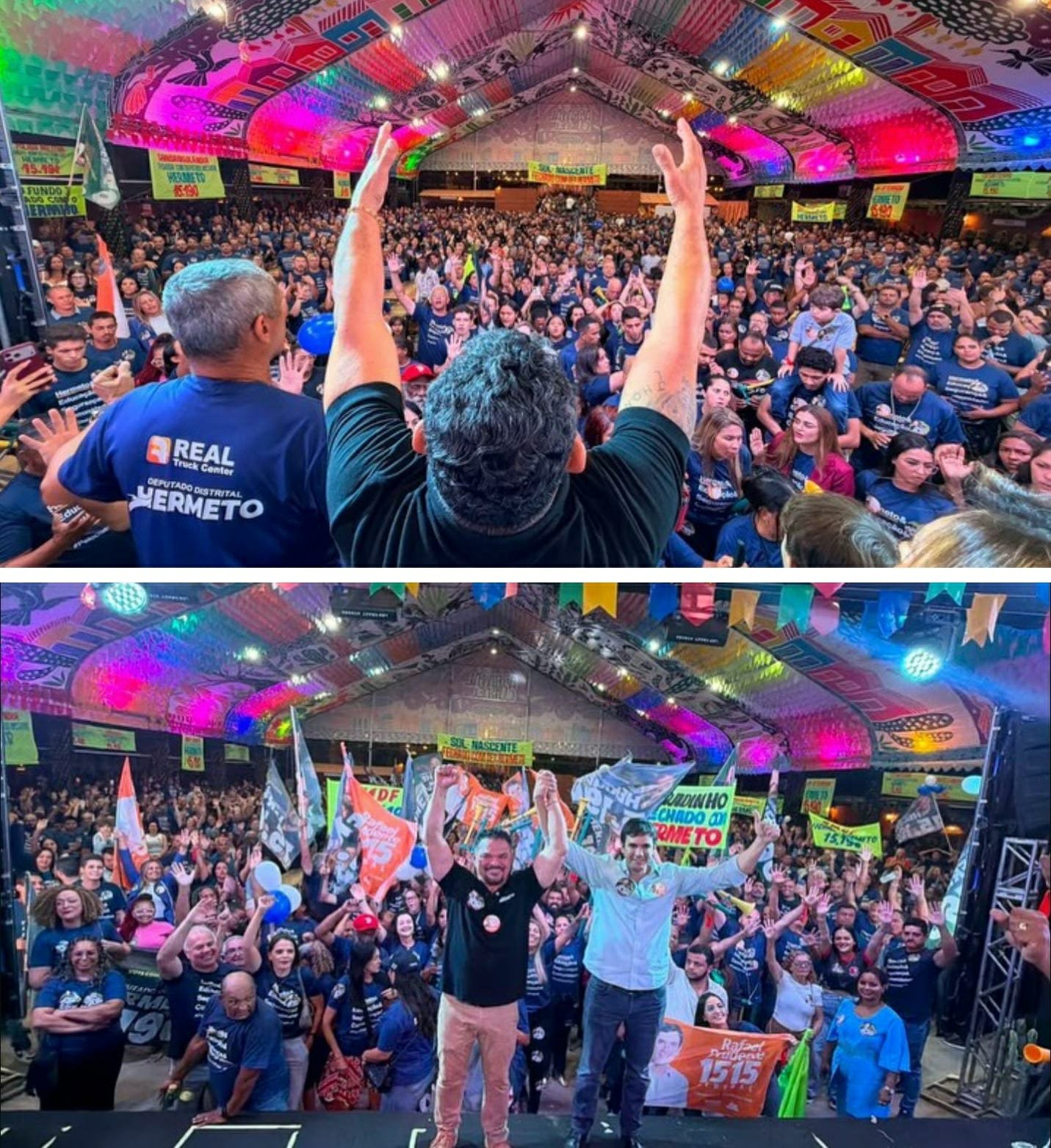 Lançamento da campanha de Hermeto reúne multidão e destaca união de apoiadores no Distrito Federal