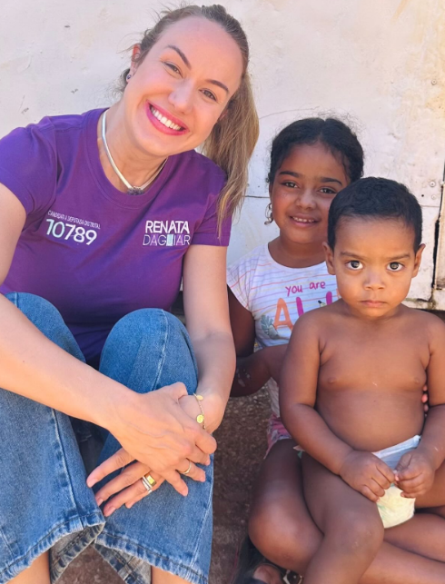 Renata D’Aguiar percorre Trecho 3 do Sol Nascente e destaca importância de ouvir moradores
