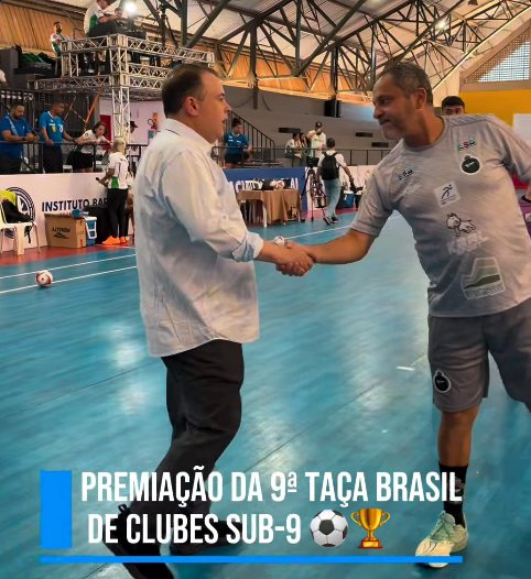 Deputado Júlio Cesar prestigia final da 9ª Taça Brasil de Clubes Sub-9