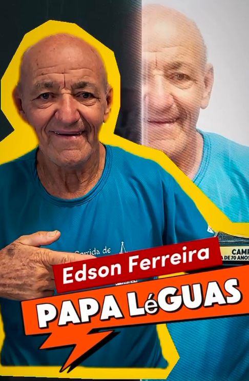 Edson Papa-Léguas: aos 75 anos, atleta da Cidade Estrutural segue fazendo história