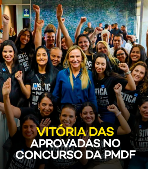 Vitória histórica para 78 mulheres que conquistaram o direito de ingressar na PMDF