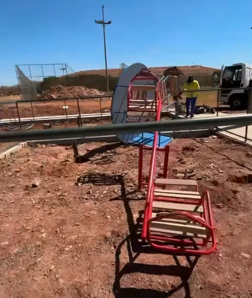Novo Parque Urbano da Cidade Estrutural ganha forma com áreas de esporte e lazer