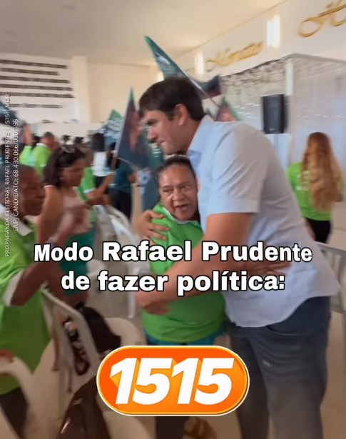 Rafael Prudente reforça proximidade com a população durante agenda de domingo
