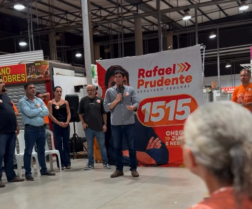 Rafael Prudente destaca demandas dos feirantes da Feira Permanente da Estrutural