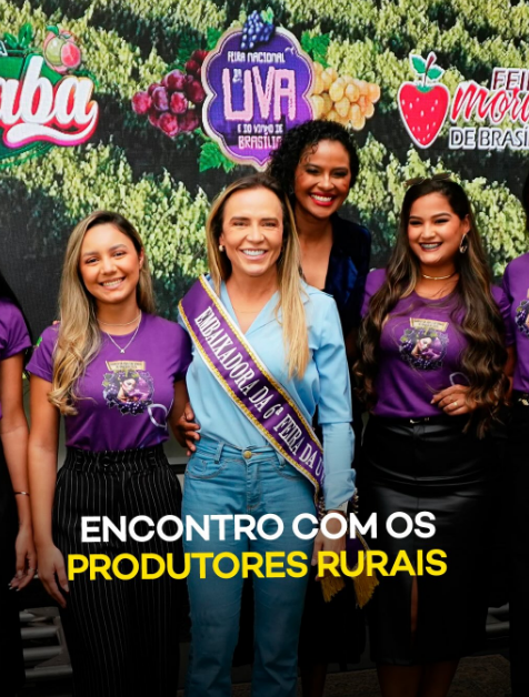 Celina Leão reforça compromisso com os produtores rurais do Distrito Federal