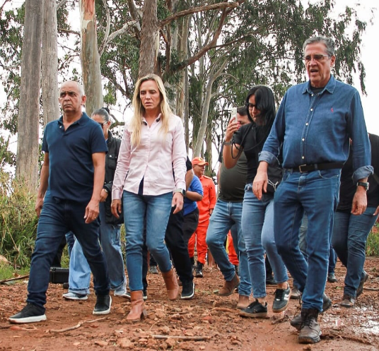Celina Leão acompanha famílias afetadas pelas fortes chuvas em Planaltina e Arapoanga