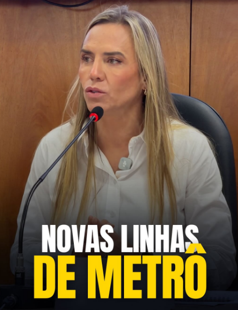 Celina Leão destaca planejamento para expansão do transporte sobre trilhos no Distrito Federal