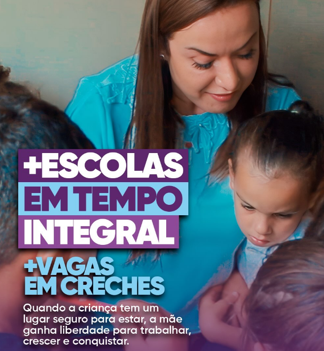 Renata D’Aguiar defende ampliação de escolas em tempo integral e vagas em creches no DF