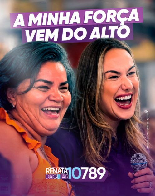 Renata D’Aguiar reforça mensagem de fé, gratidão e compromisso com o Distrito Federal