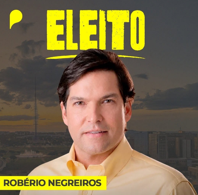 Robério Negreiros é reeleito para o quinto mandato no Distrito Federal