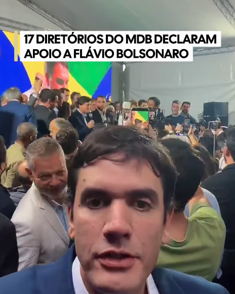 Rafael Prudente reafirma apoio à candidatura de Flávio Bolsonaro e declara apoio à governadora Celina Leão