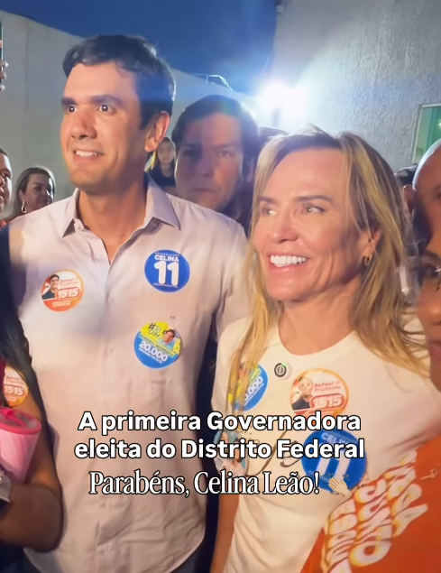 Rafael Prudente parabeniza Celina Leão por eleição histórica ao Governo do Distrito Federal