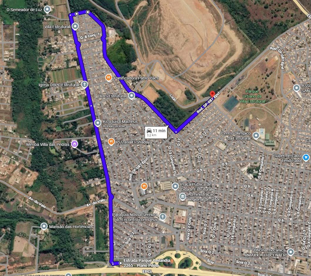 Caminhões da URE passarão provisoriamente pelo Setor Oeste de 8 a 14 de outubro